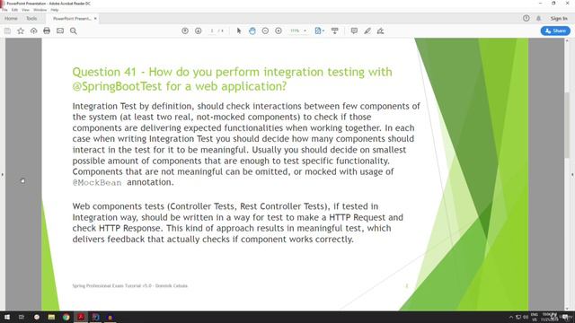 41. How do you perform integration testing with смотреть онлайн