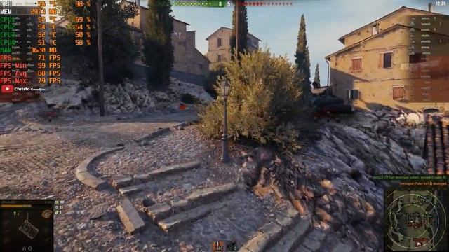 World of Tanks 1.0 [PC] GTX 1050 Ti 4GB GDDR5 & Intel Pentium G4560 смотреть онлайн