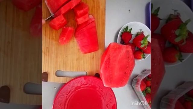 КАК БЫСТРО НАРЕЗАТЬ Арбуз.(фруктовая тарелка) смотреть онлайн
