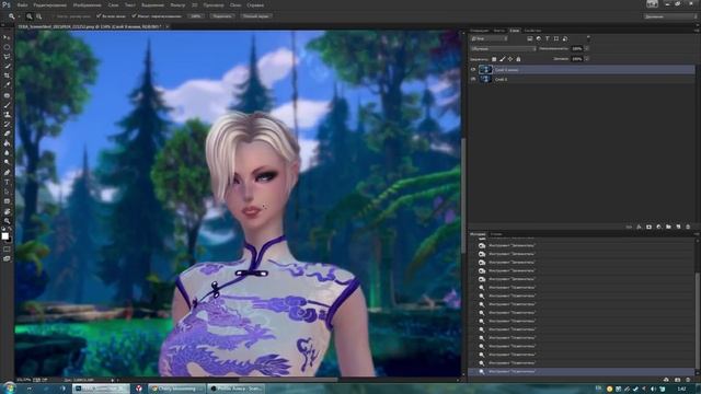 Обработка скриншот по Tera online// EDITING SCREENSHOT Tera online смотреть онлайн