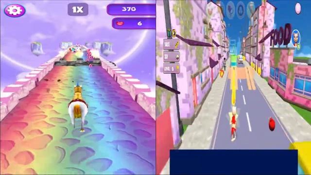 Mummy Run vs Princess Cat Lea Run смотреть онлайн