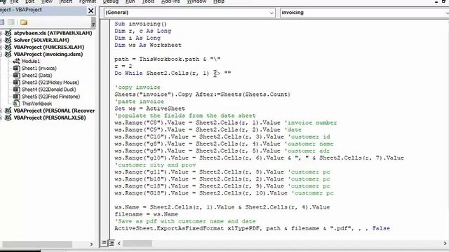 Complete Excel forms from a data sheet in Excel смотреть онлайн