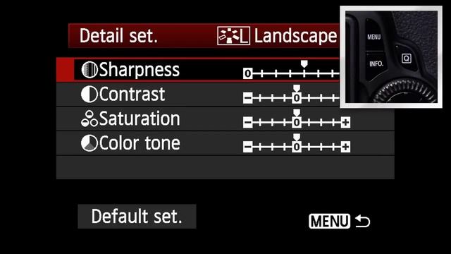 Canon EOS 60D Tutorial - Picture Style Operation 10/14 смотреть онлайн