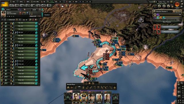 Hearts of Iron 4 (Mandžukuo) - part 3 (Začíná zlobit i moje AI... :D) смотреть онлайн