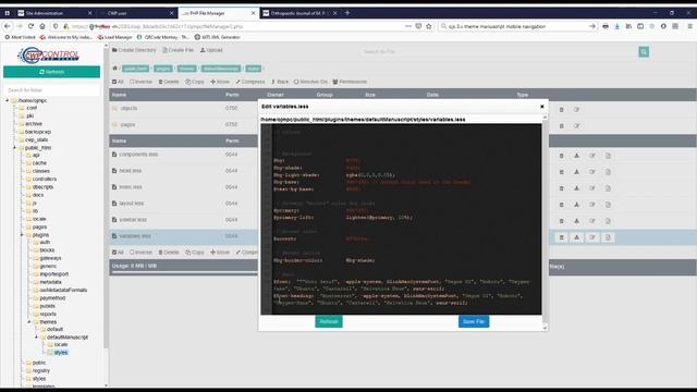 012 OJS 3.1 Theme Manuscript Change Font by Verdana and Others смотреть онлайн