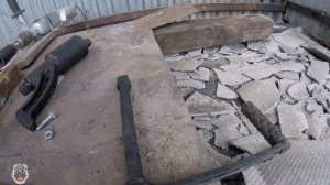 Простой станок для размельчения шифера (стекла) Своими руками