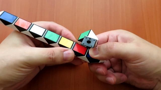 ДЖОЙСТИК ? ГЕЙМПАД из змейки Рубика - Gamepad - схема сборки. Фигура № 99 смотреть онлайн