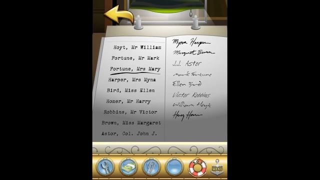 Escape The Titanic - Walkthrough (With Touch Indications)
