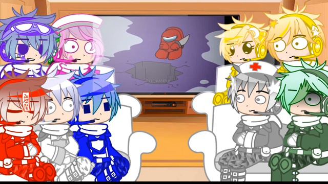 ☪️Rodamrix Characters React To Uneasy}✡️ || Rodamrix Animation || #videoreaccion #amongus