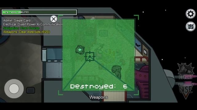 Among Us All Tasks - Clear Asteroids - Weapons - Map The Skeld - [#5] смотреть онлайн