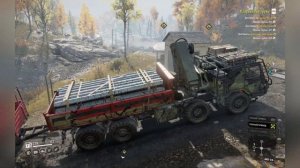 SnowRunner. Дон (РФ). Промзона. Деревянный мост