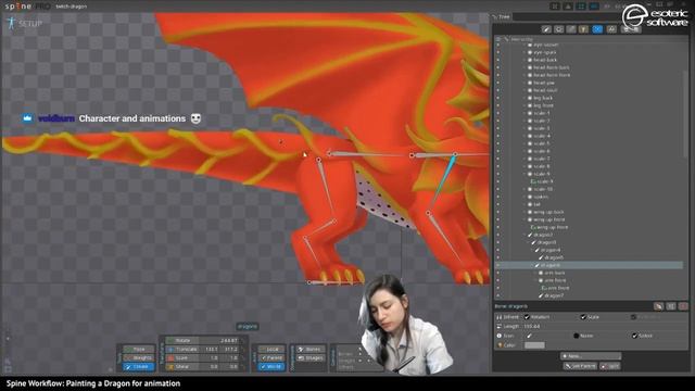 Twitch: Creating a Dragon for animation Pt.3 смотреть онлайн