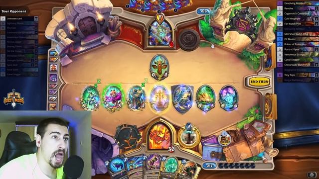 Anti Mages Deck! Revolving Tiny Toys Shaman Is A BLAST Metabreaker United in Stormwind | Hearthston смотреть онлайн