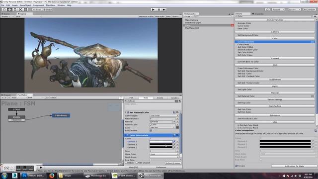 Using Unity Playmaker Actions to Fade Objects (With Alpha) смотреть онлайн