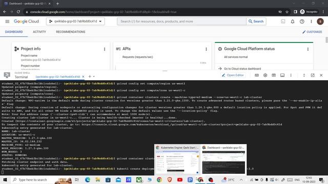 Kubernetes Engine: Qwik Start || Lab Solution | Step By Step Tutorial || GDSC 2023 смотреть онлайн