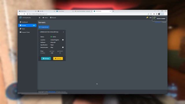AWESOME New Free 24/7 Minecraft Server Hosting! 3 GB Ram | Online 24/7 | Infinity Nodes