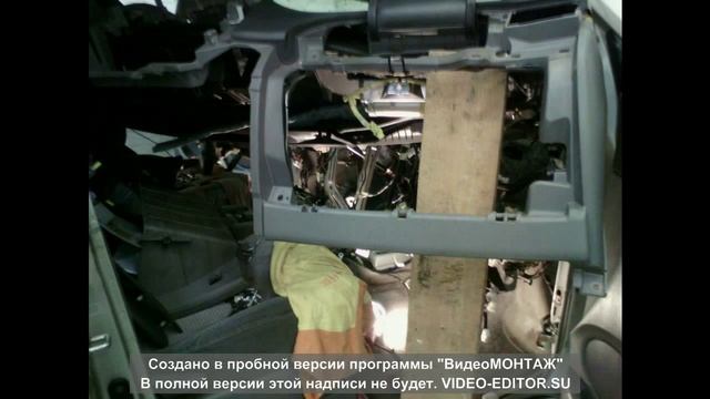 Достаём из тойоты сиенны испаритель. смотреть онлайн
