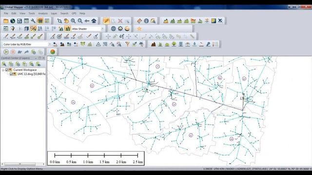 Auto cad to KML file with help of Global maper смотреть онлайн