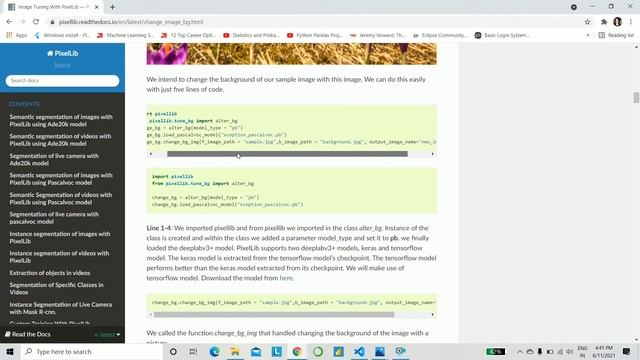 Change Image Background in Python | Replace Background Image using PixelLib Python | Python Project смотреть онлайн