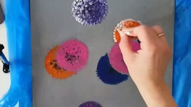 Мастер-класс по рисованию картины с одуванчиками | Ярмарка Мастеров смотреть онлайн