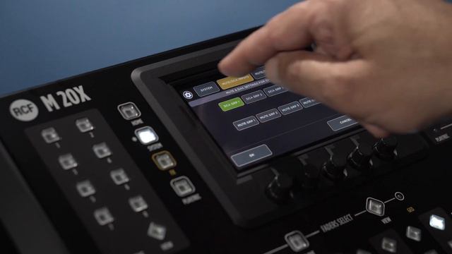 RCF M 20X DESKTOP DIGITAL MIXER - DCA & MUTE GROUP смотреть онлайн