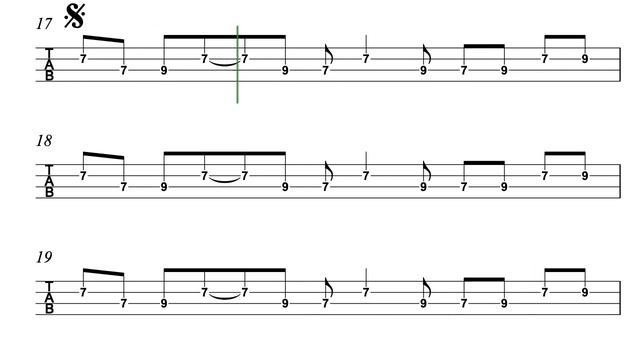 Twenty Five To Midnight - Sting - (bass Tab Play Along Weekly#5)