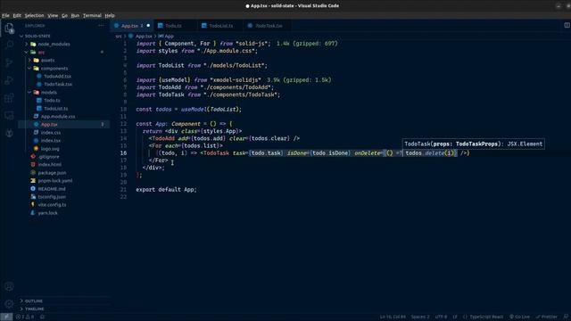 Model State on Solid JS смотреть онлайн