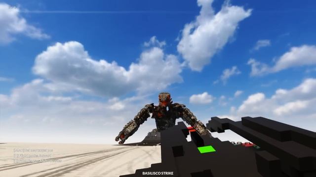 Carros contra MECHAGODZILA no Teardown com Mods смотреть онлайн