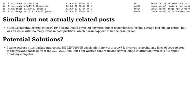 Ubuntu: unmet dependencies for linux-image-extra-virtual (2 Solutions!!) смотреть онлайн