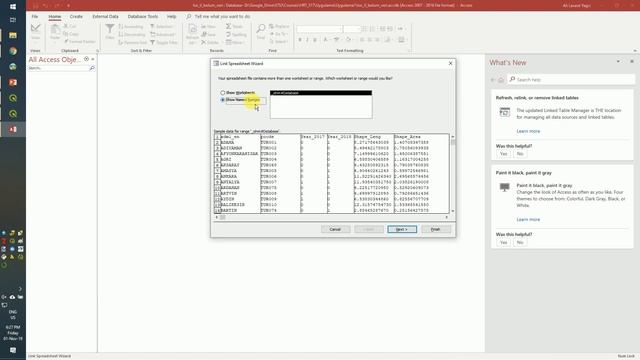 xlsx to dbf using MS access смотреть онлайн