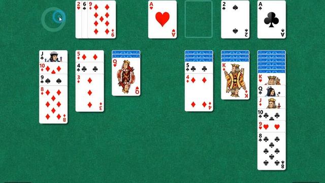 solitaire card game gameplay walkthrough Klondike смотреть онлайн