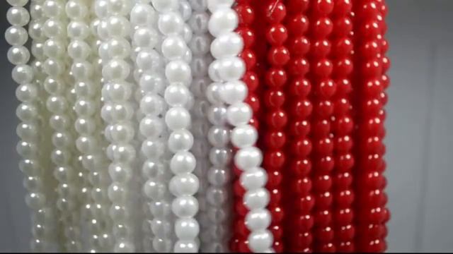 Бусины, жемчуг// Beads, pearls смотреть онлайн