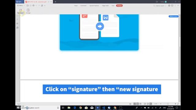 [WPS Office] PDF 1.5: How to Create an E-signature Using WPS Office PDF Tools [Tutorial] смотреть онлайн