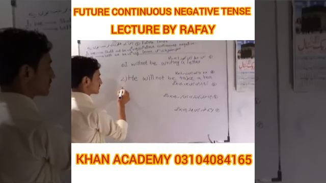FUTURE CONTINUOUS NEGATIVE TENSE смотреть онлайн