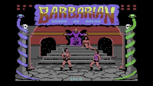 C64 Barbarian: The Ultimate Warrior, 1987, Palace software смотреть онлайн