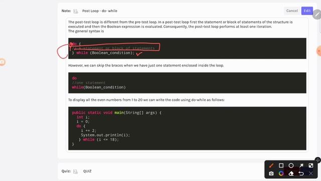 Post Loop Do While | working of do while loop in Java | Java смотреть онлайн