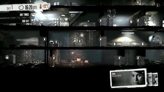 The Little Ones Let's Play - Kalina, Emilia & Zlata - Day 1 - This War Of Mine PC Gameplay