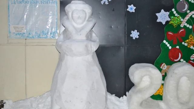 Гагаринский СДК. Мастер-класс "Снежные фигуры" смотреть онлайн