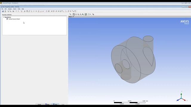 Ansys CFX. Моделирование течения жидкости смотреть онлайн