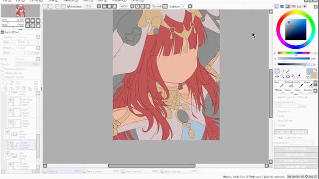 [Drawing Stream] Let's draw Nilou from Genshin #2 смотреть онлайн