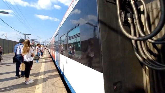 Иволга прибывает на станцию Текстильщики. смотреть онлайн