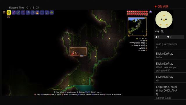 Terraria | Part 11 | Beating Queen Bee смотреть онлайн