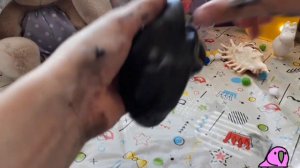 КАК СДЕЛАТЬ СЛАЙМ ИЗ МАСКИ ПЛЁНКИ?!