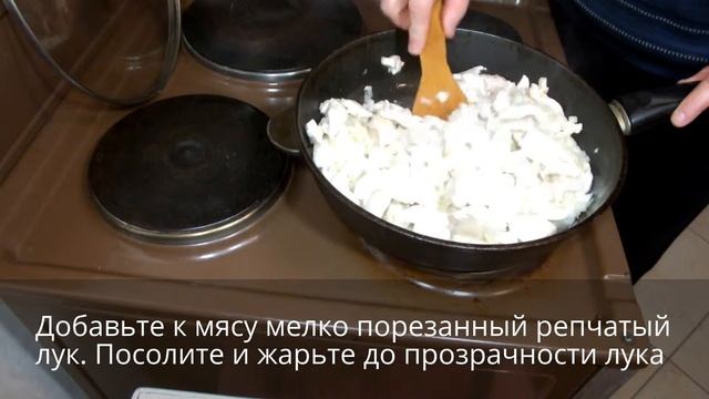 Куриная грудка в сливках на сковородке смотреть онлайн