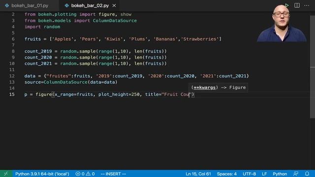 Bokeh: Bar Charts Basics смотреть онлайн