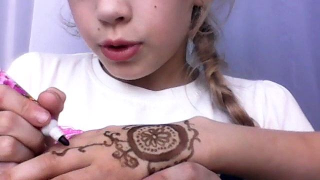 Рисунок "Хной" 1 часть )) смотреть онлайн