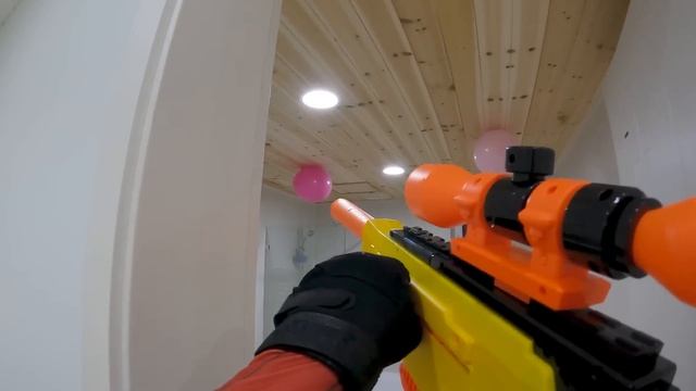 Spider Man Nerf Gun 10,000 Bullets shower ( Live Action Nerf First Person Shooter ) смотреть онлайн
