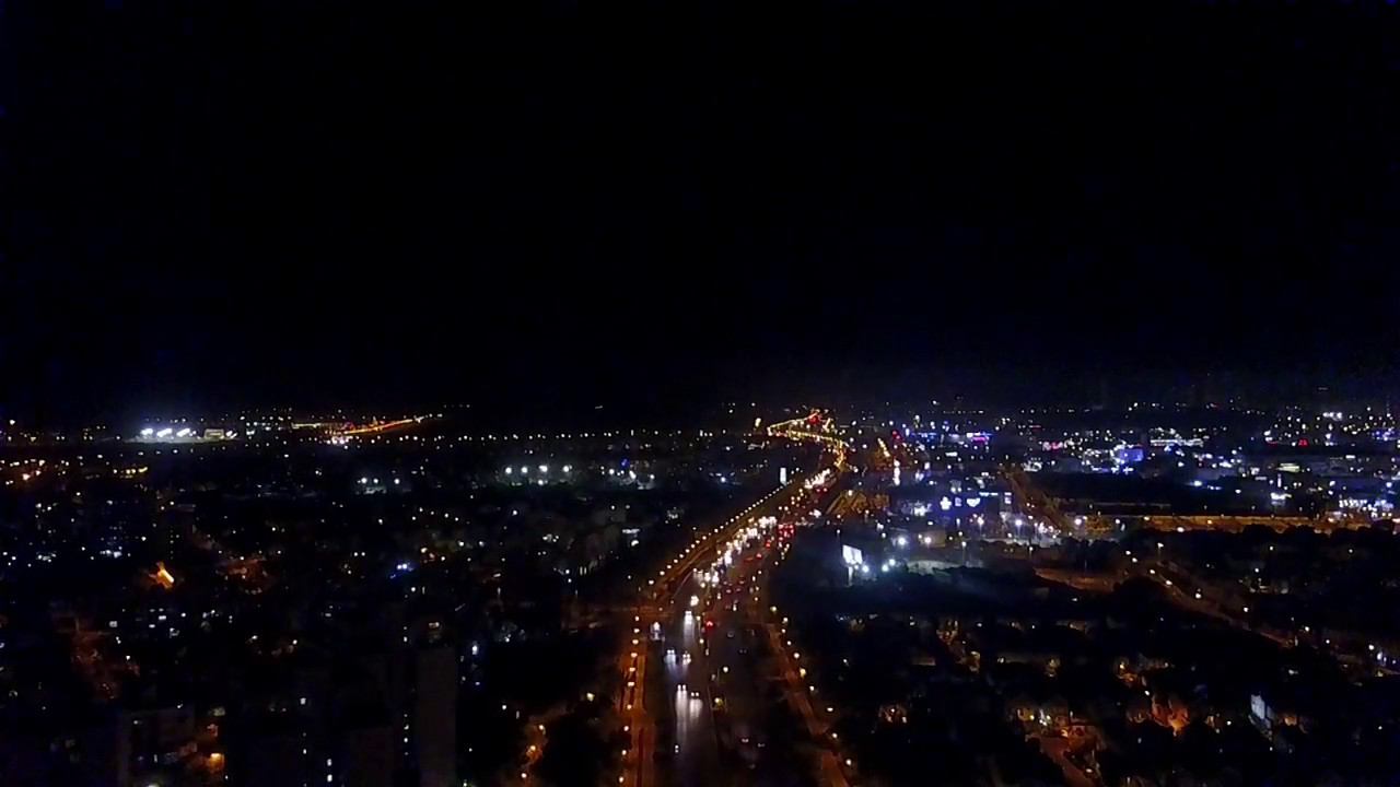 Ночью 9 мая 2017 года! С высота дроновского полета! смотреть онлайн
