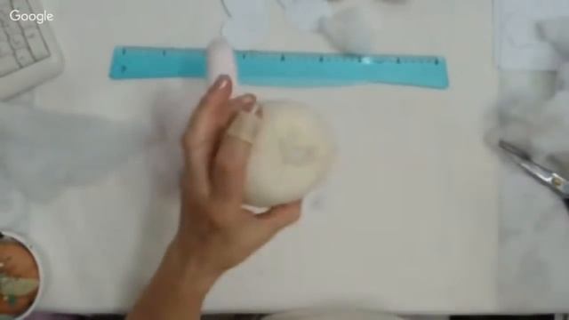 Кукла из текстиля. Как сделать куклу пупсик из ткани ?Мастер класс.Muñeca bebe смотреть онлайн