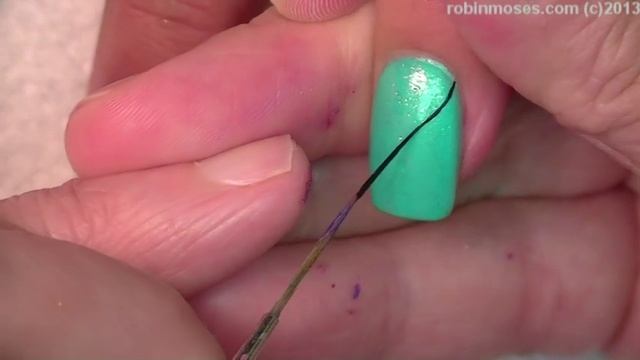 Easy Zebra Print Nail Art Design Tutorial смотреть онлайн